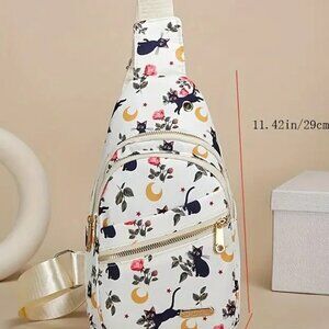 Cat Crossbody Backpack